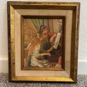 Les Éditions Braun Canvas Print Paris ET CIE 1964 Renior Two Girls at the Piano